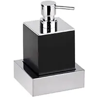 GAMMA Dozownik do mydła czarny 200 ml 145409012