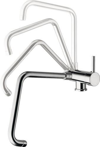 RHAPSODY Bateria zlewozmywakowa stojąca, podokienna, chrom połysk 5507S