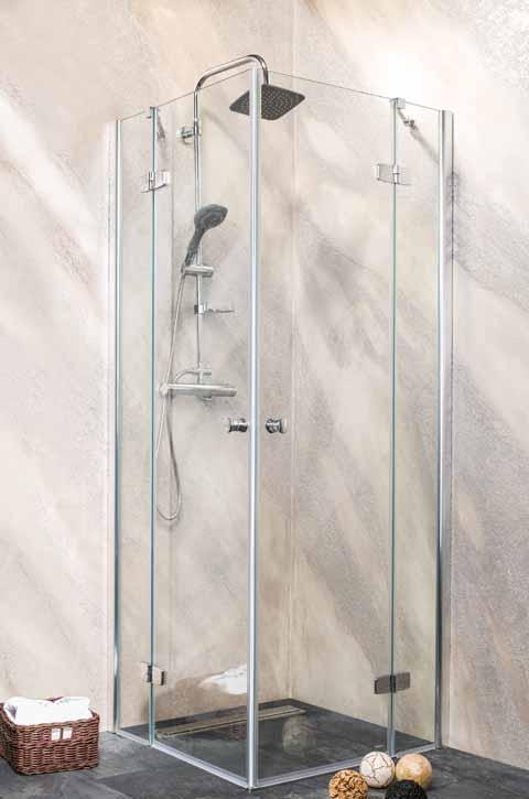 SYMPHONY Kabina prysznicowa narożna prostokątna 90x100x195 cm M1290LM12101RKND