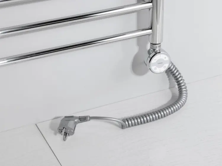 MOA Grzałka elektryczna z termostatem, chrom 300W MOA-C-300