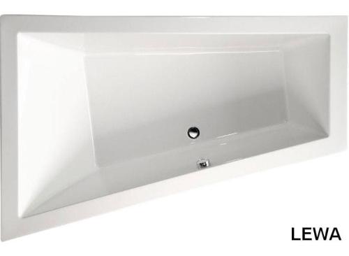 TRIANGL Wanna akrylowa asymetryczna 180x120 cm (lewa) 19611