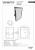 Lustro obrotowe 40x60 cm, rama ze stali nierdzewnej 301401031,wymiary