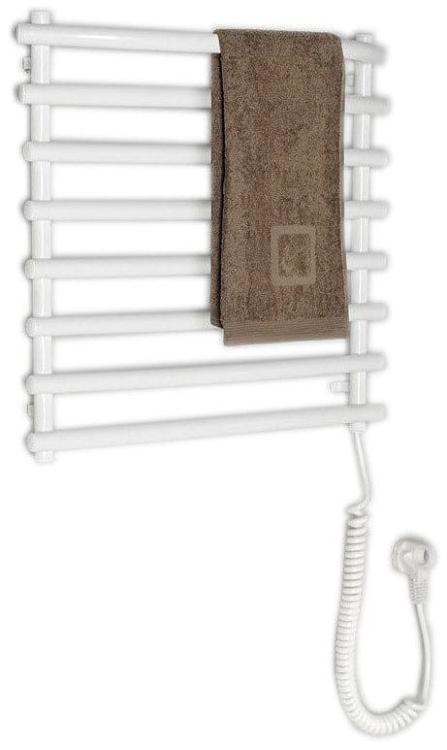 AQUALINE łazienkowy suszarko ogrzewacz elektryczny (suszarka) stal  biały 72 W 570x465mm SU110A