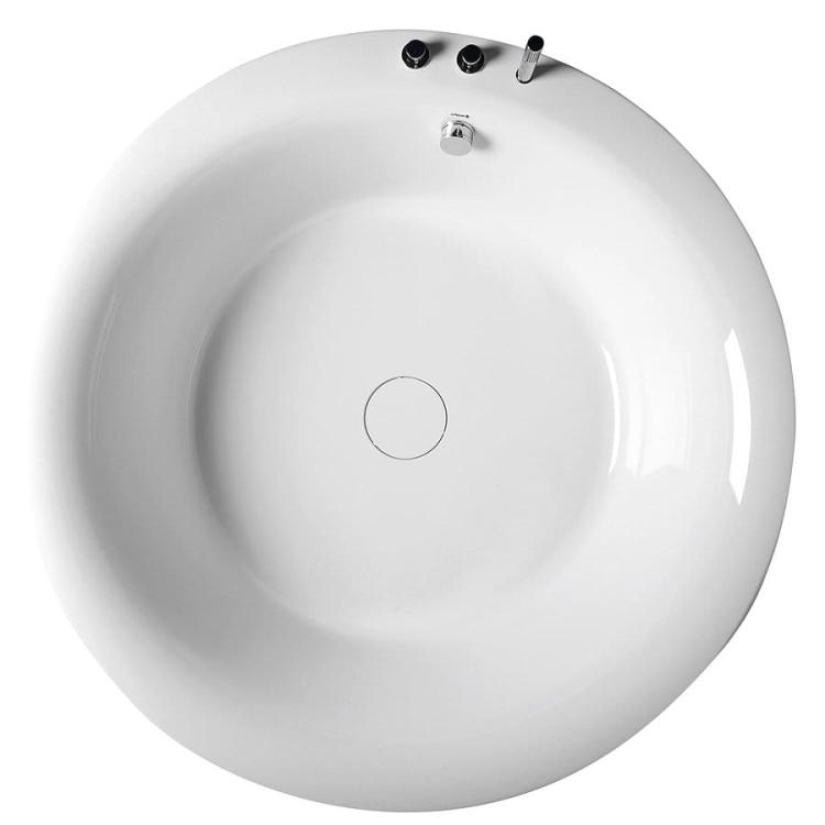 OBLO Wanna akrylowa okrągła 165 cm 72840 z baterią