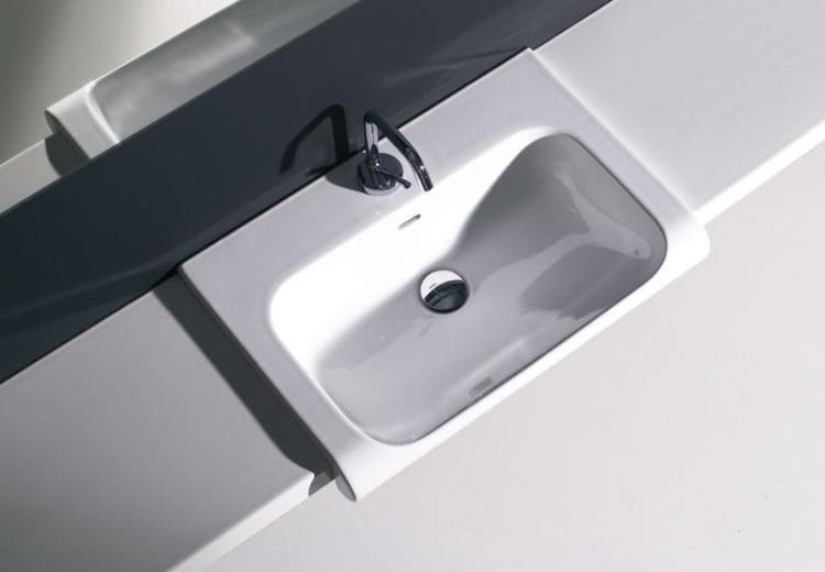 INKA Blat ceramiczny 12x35,5 cm biały mat 341530