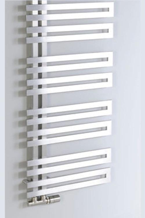 VOLGA Grzejnik łazienkowy dekoracyjny nierdzewna szczotkowana 399 W 500x1500 mm NR515