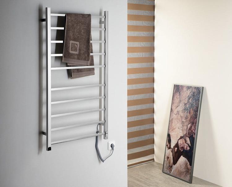 ESKINADO łazienkowy suszarko ogrzewacz elektryczny (suszarka) z timerem 120 W 1160x620 mm ER430V