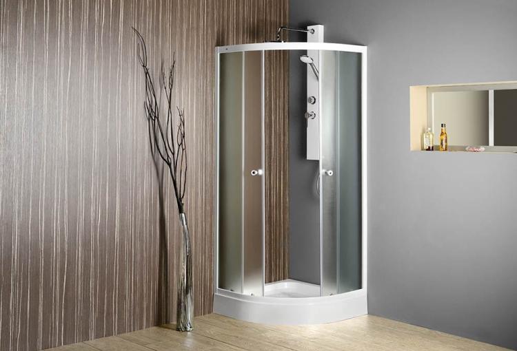 ARLEN Kabina prysznicowa półokrągła 80x80x185 cm, profil biały, szkło matowe BTR800 2.jpg