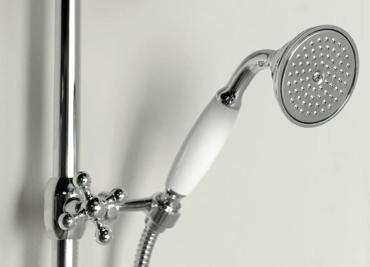 ANTEA Zestaw prysznicowy z baterią termostatyczną, kolor chrom SET041