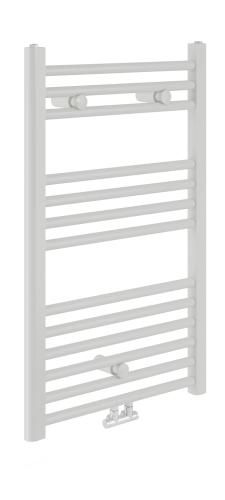 BARI Grzejnik łazienkowy prosty biały 331 W 500x803 mm B500