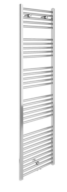 BARI Grzejnik łazienkowy prosty chrom 891W 600x1785 mm BC630