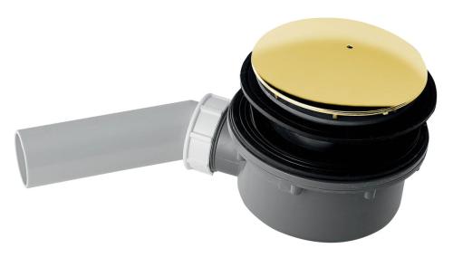 Syfon do brodzika RETRO ⌀90 mm złoto 905691