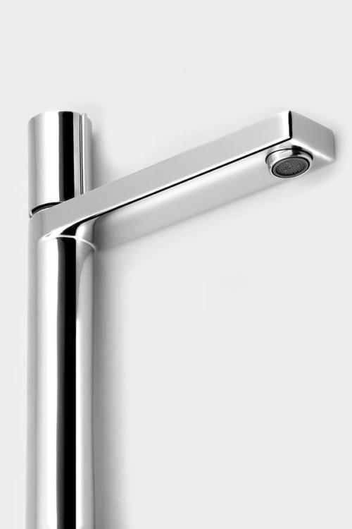 KAISA Bateria umywalkowa wysoka stojąca, chrom połysk ZT006 perlator