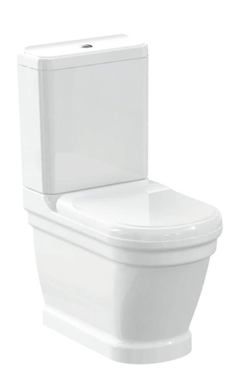 ANTIK Zbiornik wody ceramiczny do miski WC AN410 w zestawie