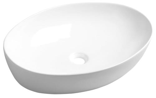 PERA umywalka ceramiczna nablatowa 61,5x14x42 cm AR457