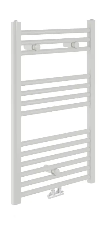 BARI Grzejnik łazienkowy prosty biały 386 W 600x803 mm B600