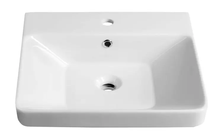 Umywalka meblowa nablatowa  ceramiczna 60x46 z serii THALIE