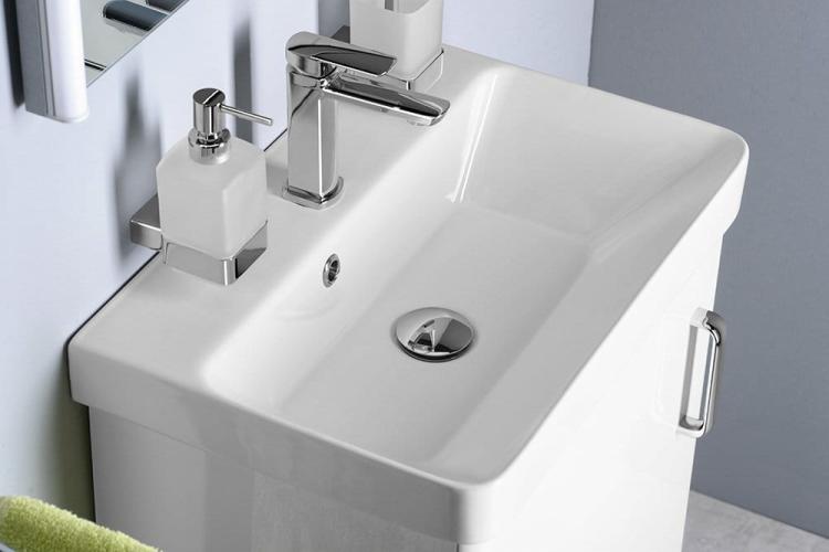 Umywalka meblowa prostokątna 55x37 z serii THALIE