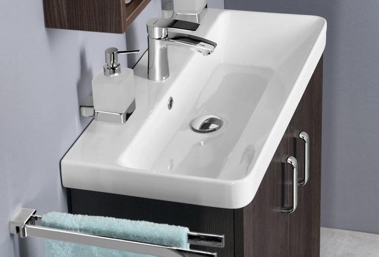 umywalka meblowa prostokątna ceramiczna 70x37 THALIE