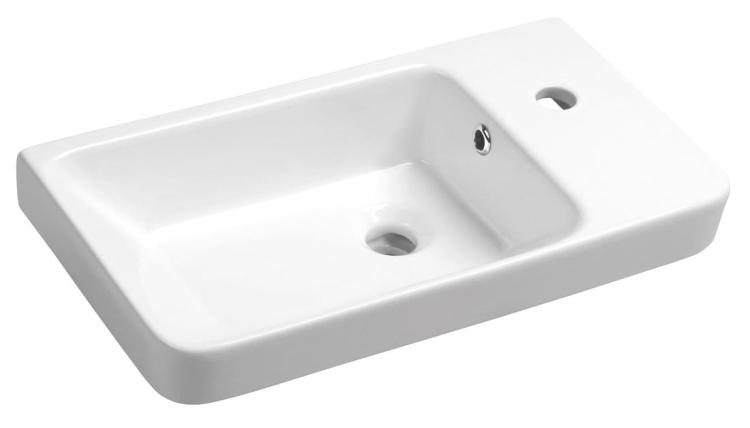 LUXA Umywalka domeblowa 55 x 33 cm ceramiczna 11054