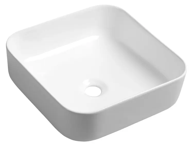PRATA umywalka ceramiczna nablatowa 39,5x39,5 cm AR423