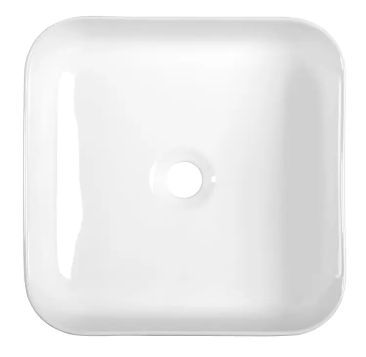 Umywalka nablatowa ceramiczna 39,5x39,5 cm z serii PRATA