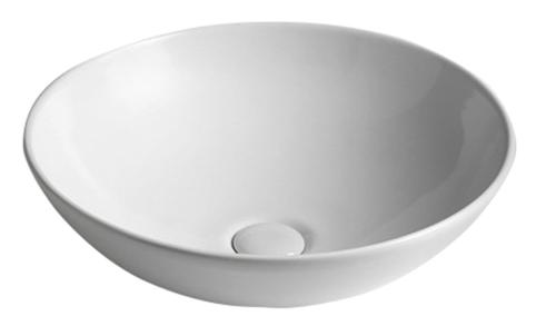 DIMP umywalka nablatowa ceramiczna Ø 46x15 cm WH060