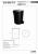 Kosz łazienkowy czarny mat 5l Soft Close seria DARK 104315010 rysunek techniczny