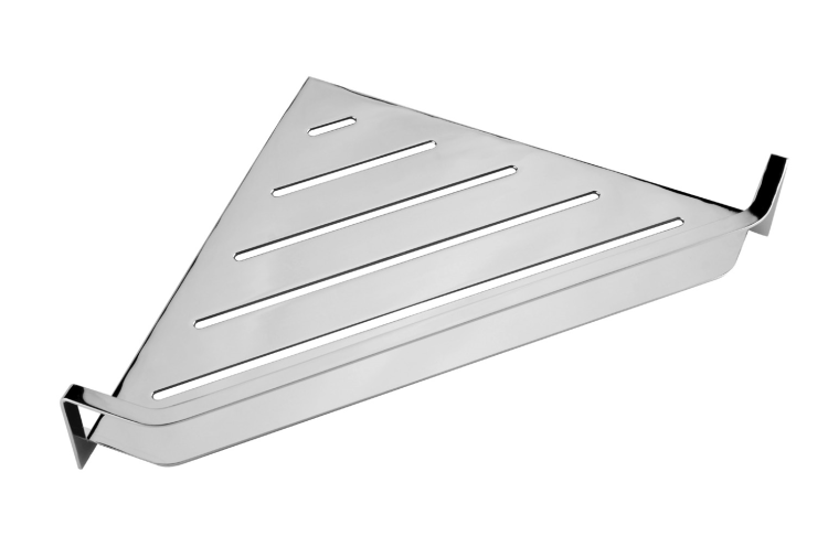 CYTRO półeczka pod prysznic narożna geometryczna stal nierdzewna 146208192