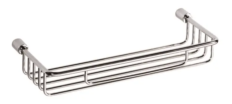 CYTRO półeczka pod prysznic prostokątna chrom połysk 21 x 13 cm 146208122