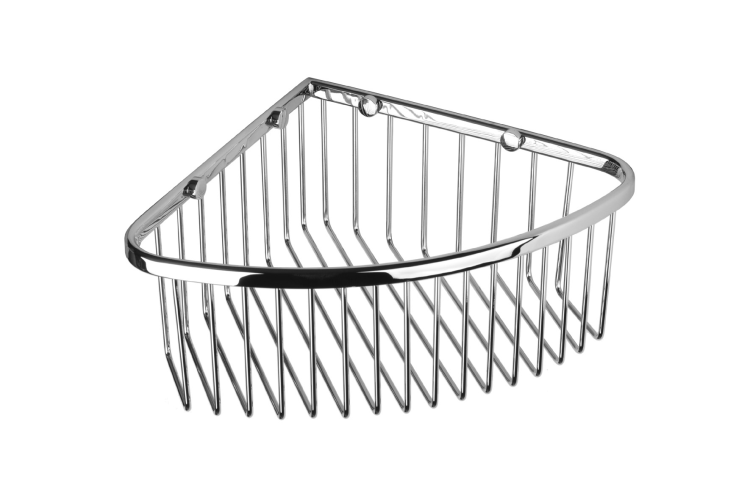 CYTRO półeczka narożna pod prysznic koszyczek chrom połysk 30 cm 146208312