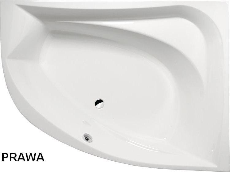 TANYA Wanna akrylowa asymetryczna 160x120 cm (prawa) 66119