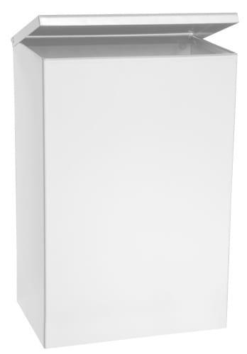Kosz na śmieci do zawieszenia 6l stal nierdzewna biały 101915054