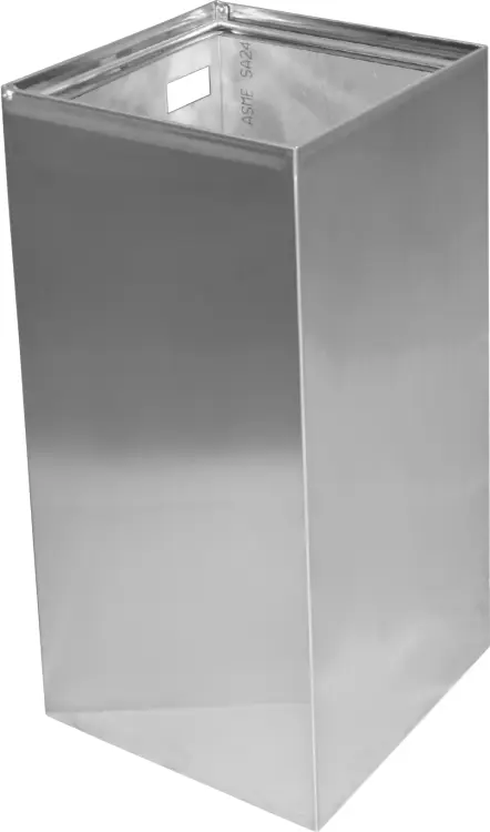 Kosz na śmieci do zawieszenia 75l stal nierdzewna połysk 101915131