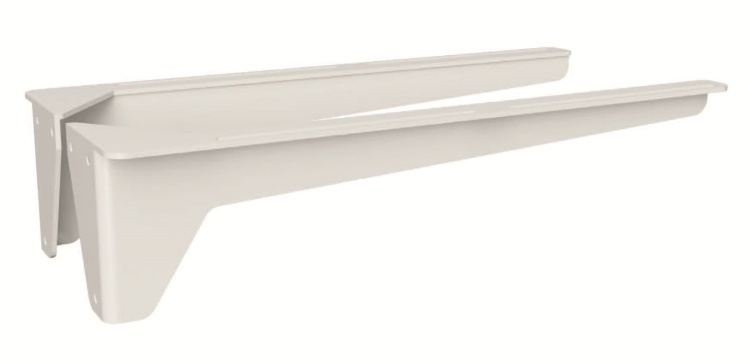 Wspornik do umywalki 45 cm biały udźwig do 50 kg 201541044