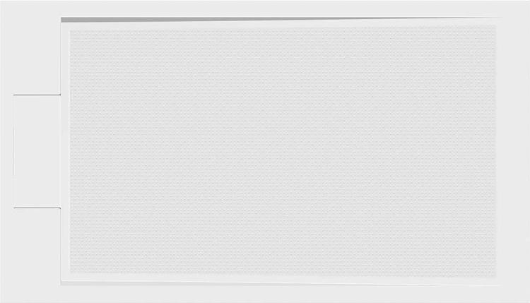 EMA Brodzik kompozytowy prostokątny 140x80 cm PE14080