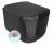 TRIBECA Miska WC podwieszana czarna matowa RIMLESS 35x54 cm 511431 Kerasan