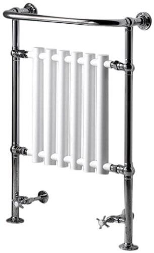 COK Grzejnik łazienkowy dekoracyjny biały/chrom 550 W 675x960 mm RE104