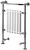 COK Grzejnik łazienkowy dekoracyjny biały/chrom 550 W 675x960 mm RE104