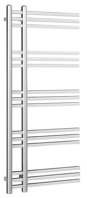 MAGDALENA Grzejnik łazienkowy dekoracyjny chrom 408 W 500x1200 mm IZ101