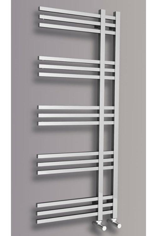 MAGDALENA Grzejnik łazienkowy dekoracyjny chrom 408 W 500x1200 mm IZ101 - widok