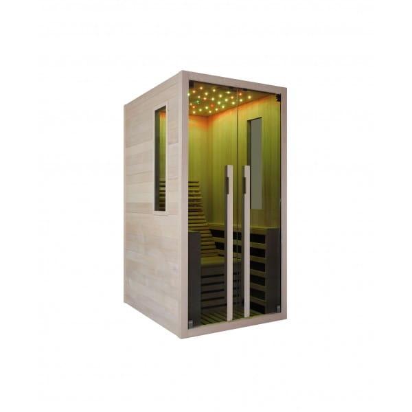 Carbon 1 Sauna na podczerwień 1-osobowa 100x130 cm F10100 - kolor6