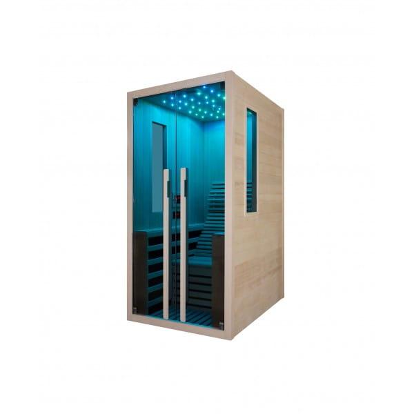 Carbon 1 Sauna na podczerwień 1-osobowa 100x130 cm F10100 - kolor7