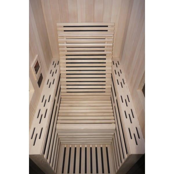 Carbon 1 Sauna na podczerwień 1-osobowa 100x130 cm F10100 - fotel