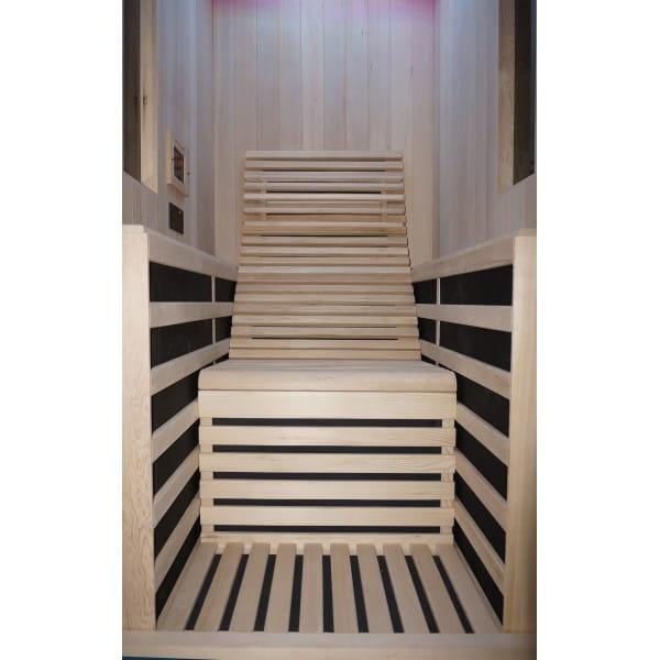 Carbon 1 Sauna na podczerwień 1-osobowa 100x130 cm F10100 - widok2