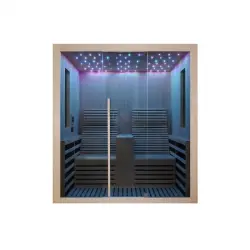 CARBON 2 Sauna na podczerwień infraded 2-osobowa 180x150x195 cm SANOTECHNIK F10180