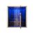 Carbon 2 Sauna na podczerwień 2-osobowa 180x150 cm F10180 - kolor2