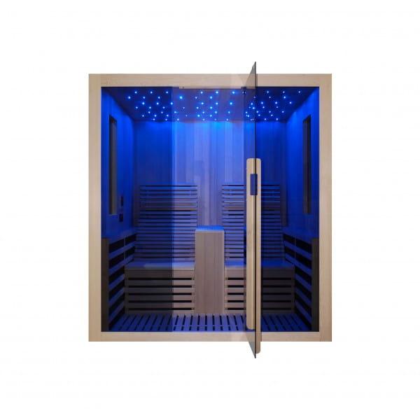 Carbon 2 Sauna na podczerwień 2-osobowa 180x150 cm F10180 - kolor2