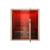 Carbon 2 Sauna na podczerwień 2-osobowa 180x150 cm F10180 - kolor4