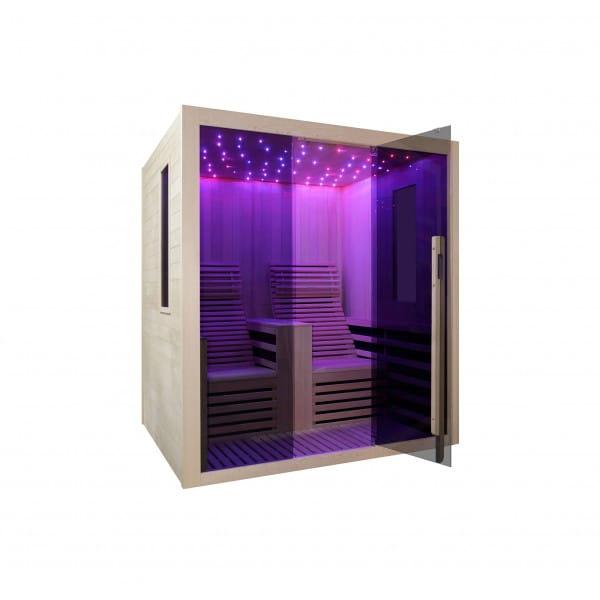 Carbon 2 Sauna na podczerwień 2-osobowa 180x150 cm F10180 - kolor6